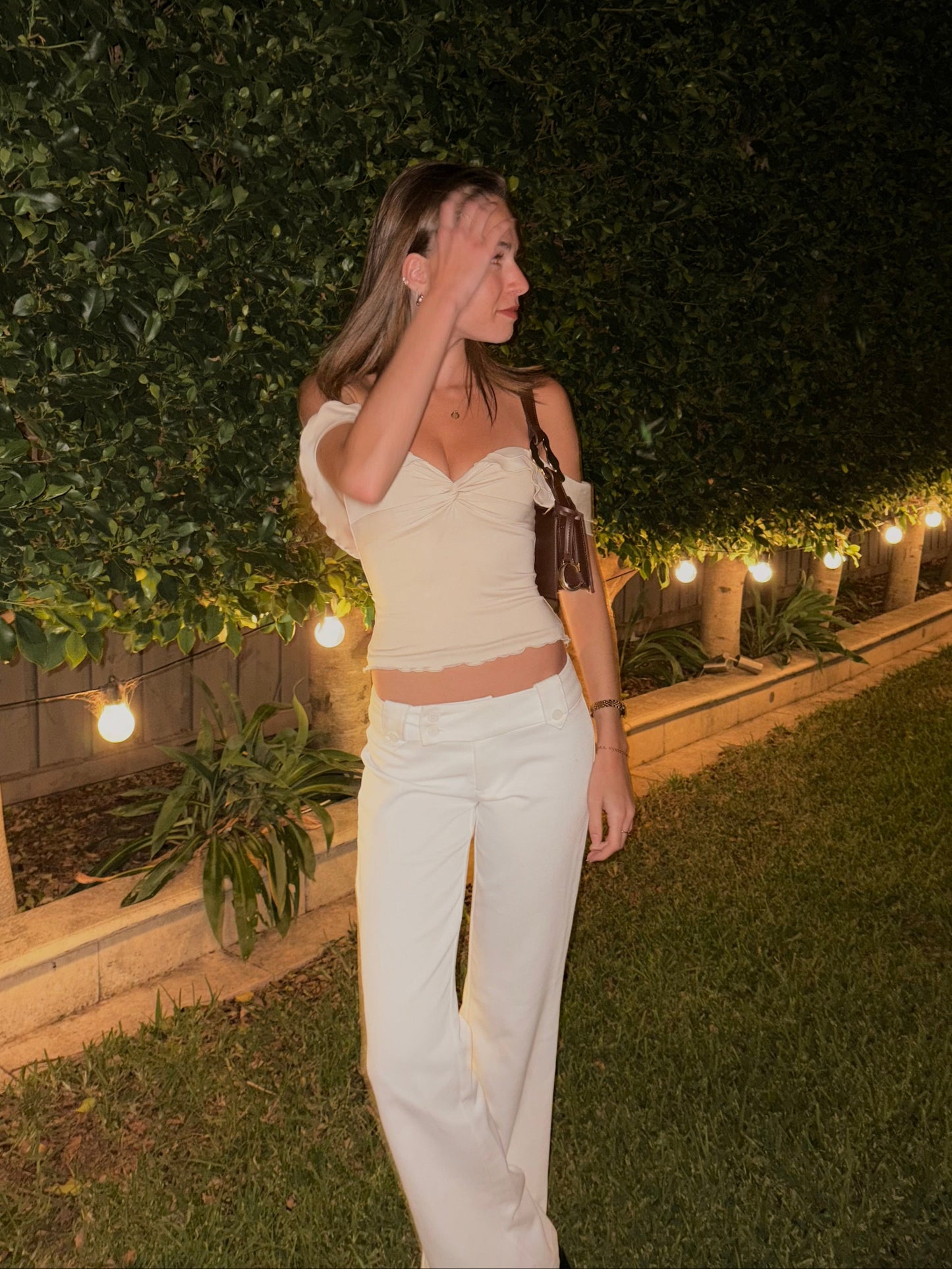 nicole bag clarite  Evening bag statement gold detailing vintage big buckle brown shoulder bag detail formal cocktail